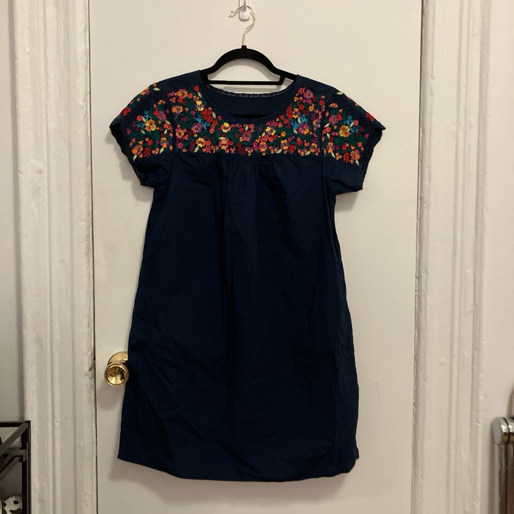 Floral Embroidered Dress